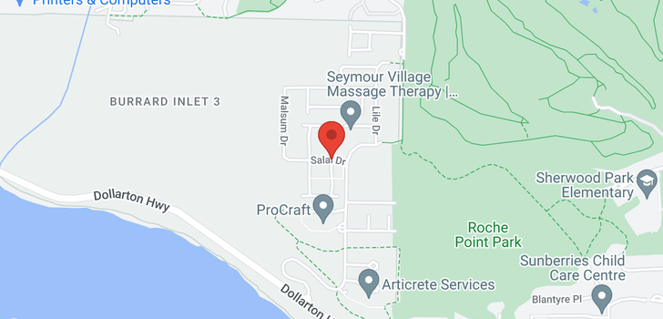 map of 47 3596 SALAL DRIVE